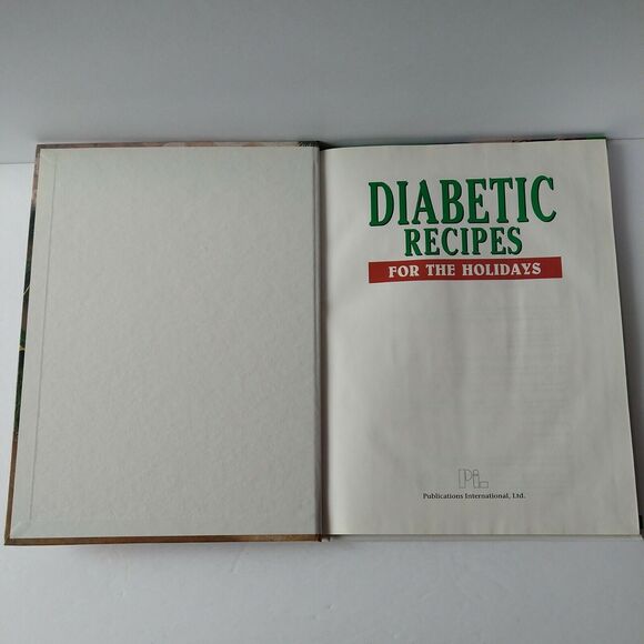 Diabetic Recipes For the Holidays -‎ Hardcover Cookbook - Vtg 1998 - Picture 11 of 12